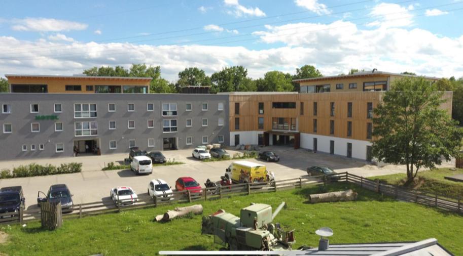 Hotel Am Interpark Großmehring Exteriér fotografie