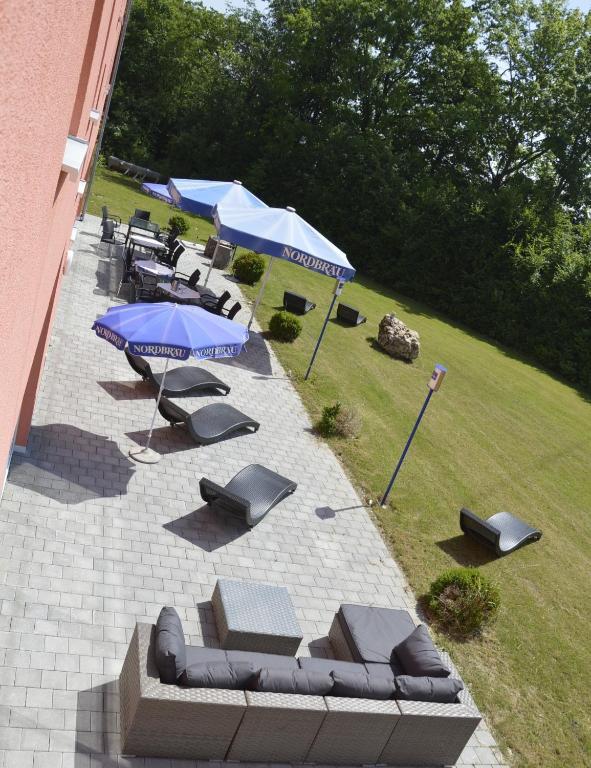 Hotel Am Interpark Großmehring Exteriér fotografie